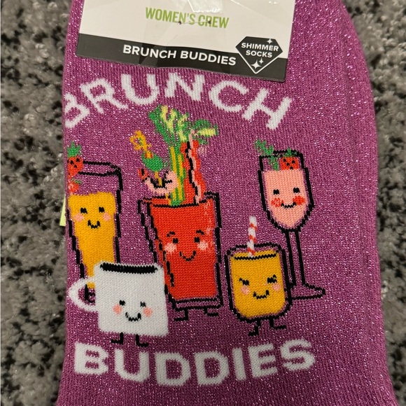 NWT Sock it to me “Brunch Buddies” Women’s socks - Picture 6 of 8